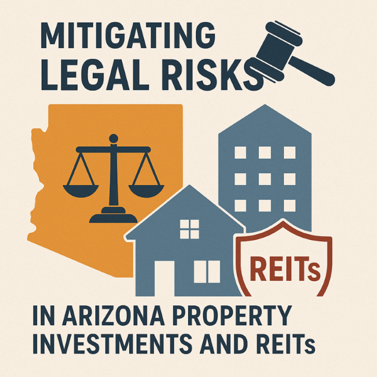 Mitigating Legal Risks in Arizona Property Investments and REITs - Gottlieb Law