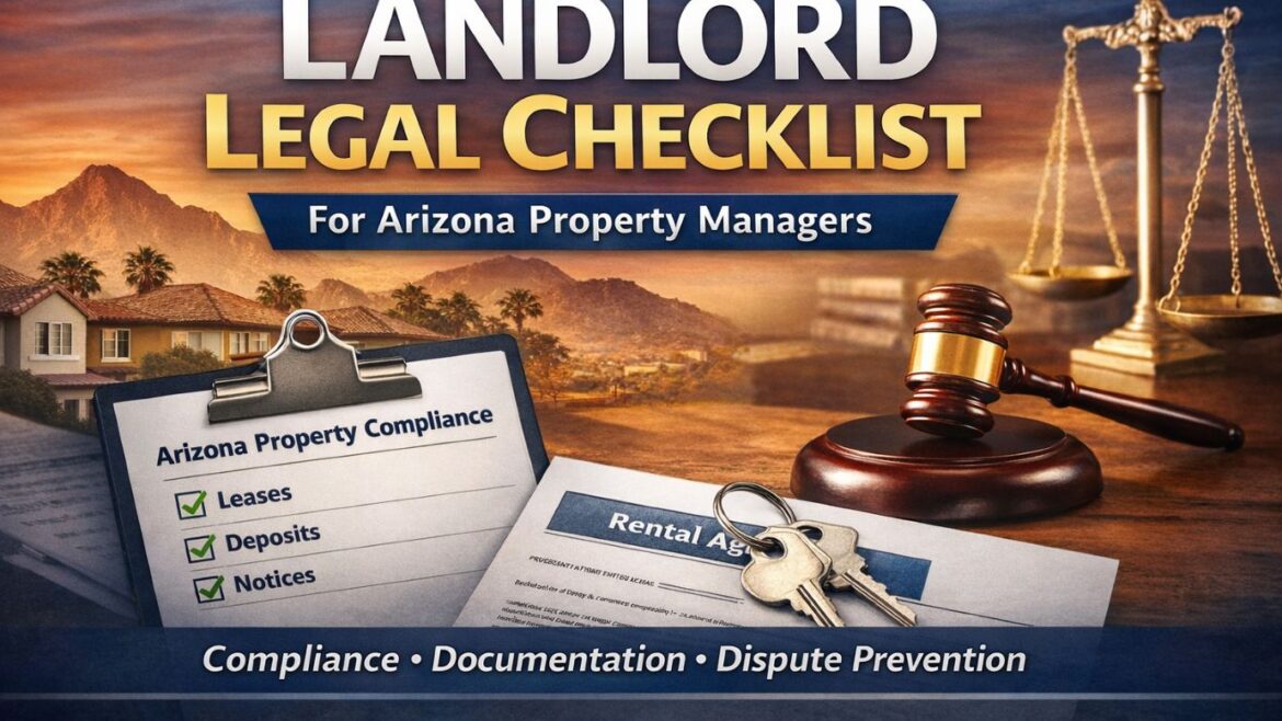 Landlord Legal Checklist for Arizona Property Managers - Gottlieb Law