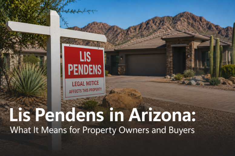 Lis Pendens in Arizona: What It Means for Property Owners and Buyers