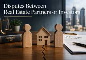 Disputes Among Real Estate Partners or Investors - Gottlieb Law
